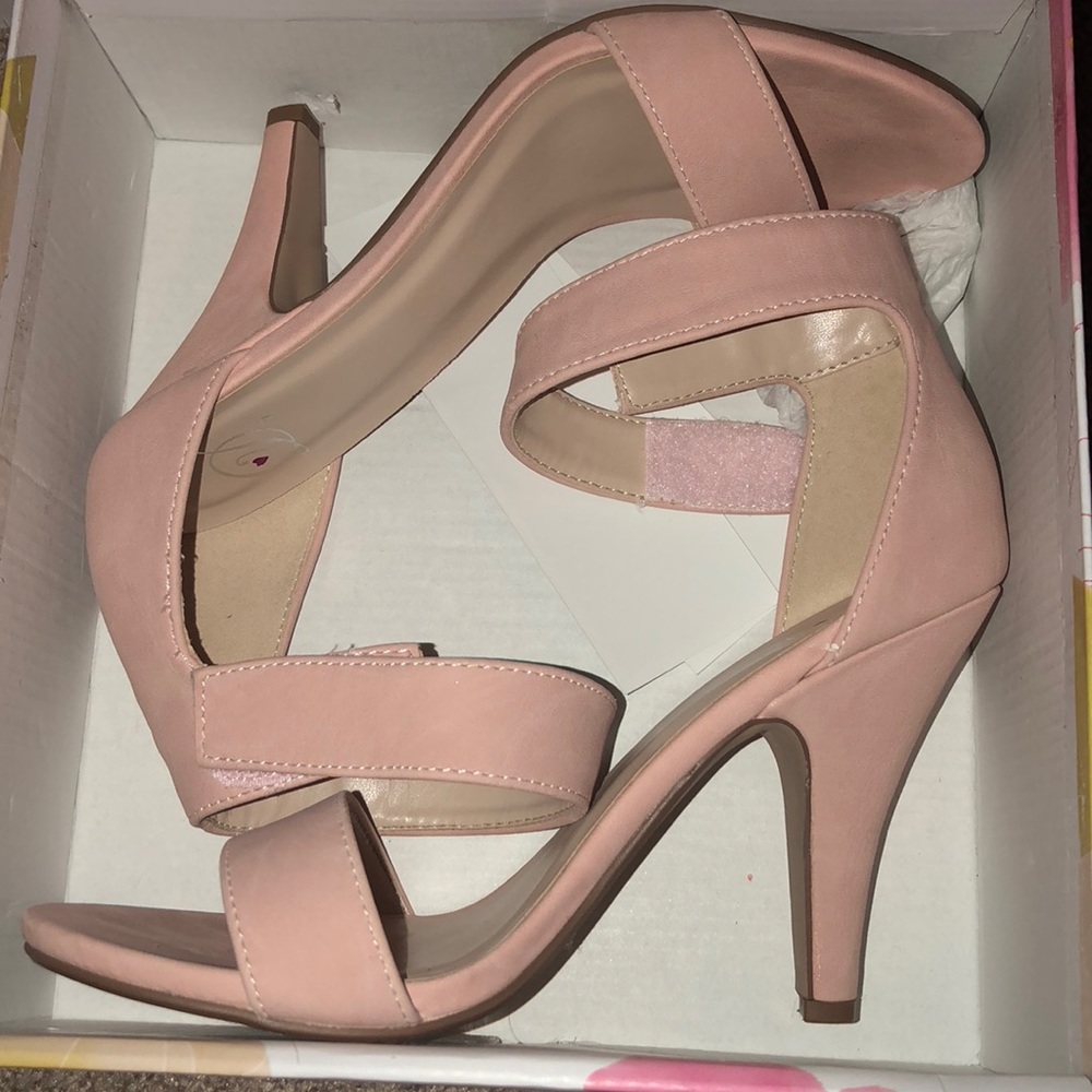 Rose pink heels